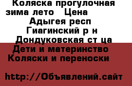 Коляска прогулочная зима-лето › Цена ­ 3 500 - Адыгея респ., Гиагинский р-н, Дондуковская ст-ца Дети и материнство » Коляски и переноски   
